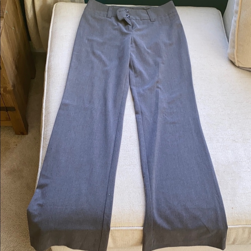 Gray dress pants